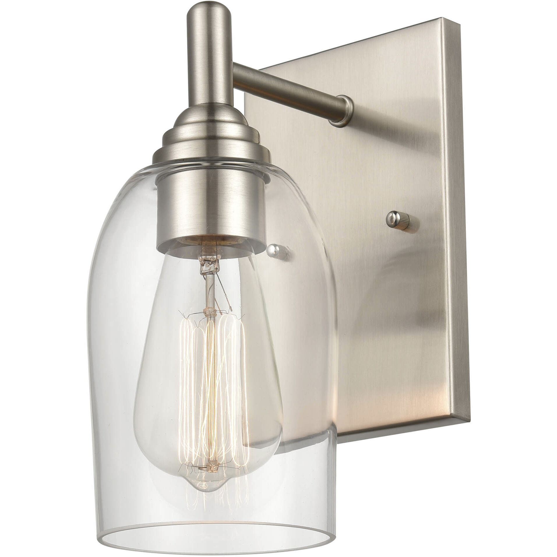 Arlett Indoor Wall Sconce Wall Light in Brushed Nickel